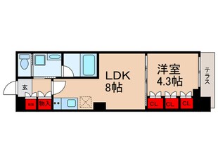 ディ―ムス東陽町の物件間取画像